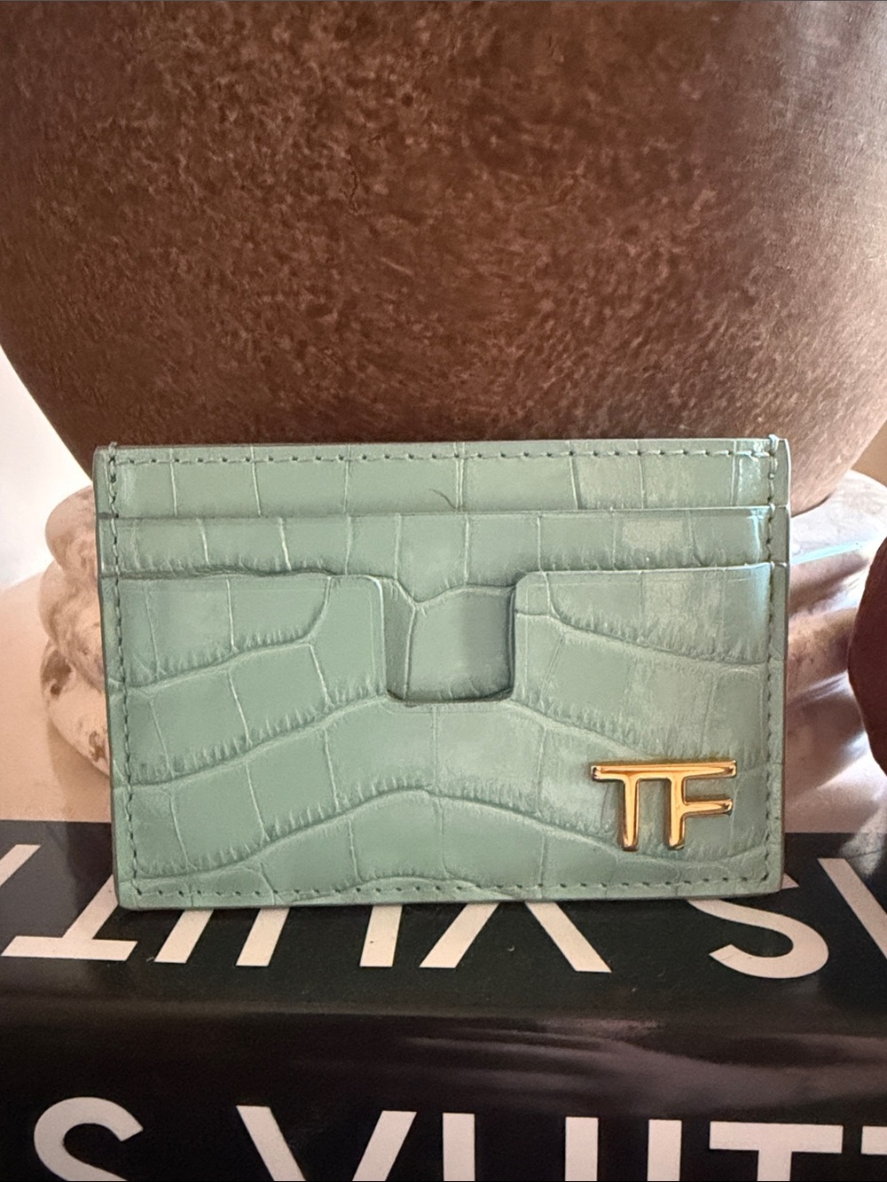 Tom Ford Croc Cardholder